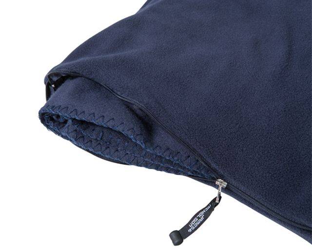 Fleece Blanket Multifunktions-Fleecedecke für Freizeit und Auto grau, Gr. one size-4