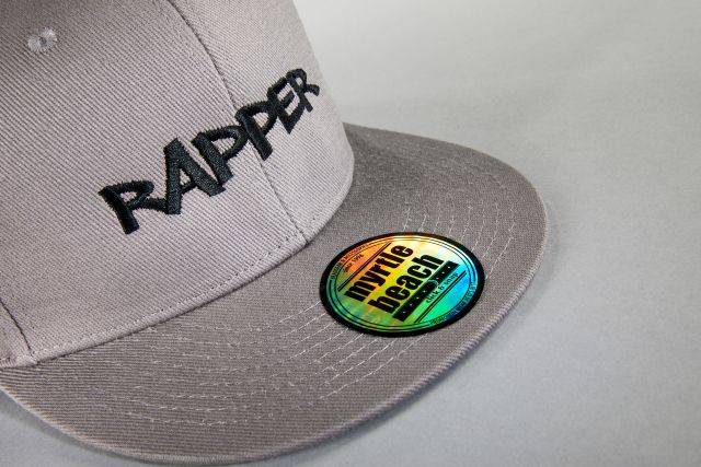 6 Panel Pro Cap Style Cap mit Streetstyle Charakter blau, Gr. one size-2