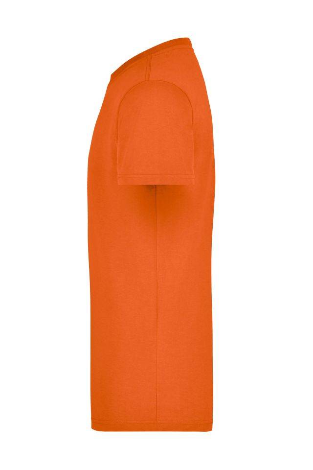 Men's Workwear T-Shirt Strapazierfähiges und pflegeleichtes T-Shirt orange, Gr. S-4