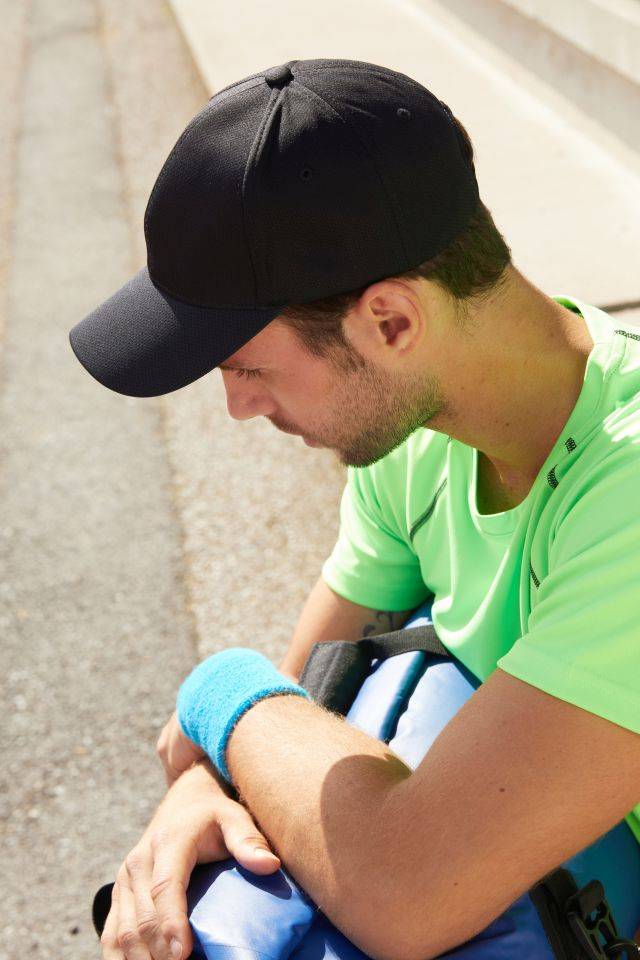 6 Panel Sport Mesh Cap Sportliche 6 Panel Cap aus weichem Meshmaterial grün, Gr. one size-1