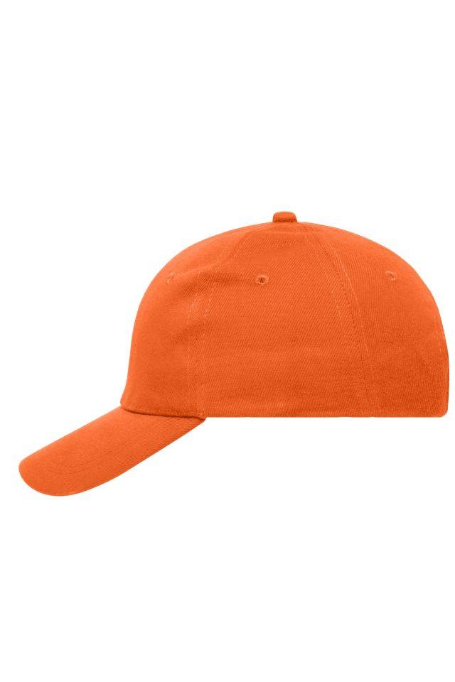 6 Panel Cap Heavy Cotton 6 Panel Cap orange, Gr. one size-3