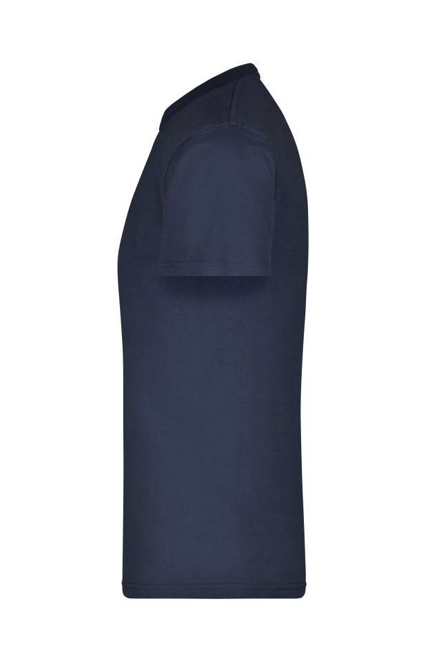 Round-T Heavy (180g/m²) Komfort-T-Shirt aus strapazierfähigem Single Jersey blau, Gr. 4XL-3
