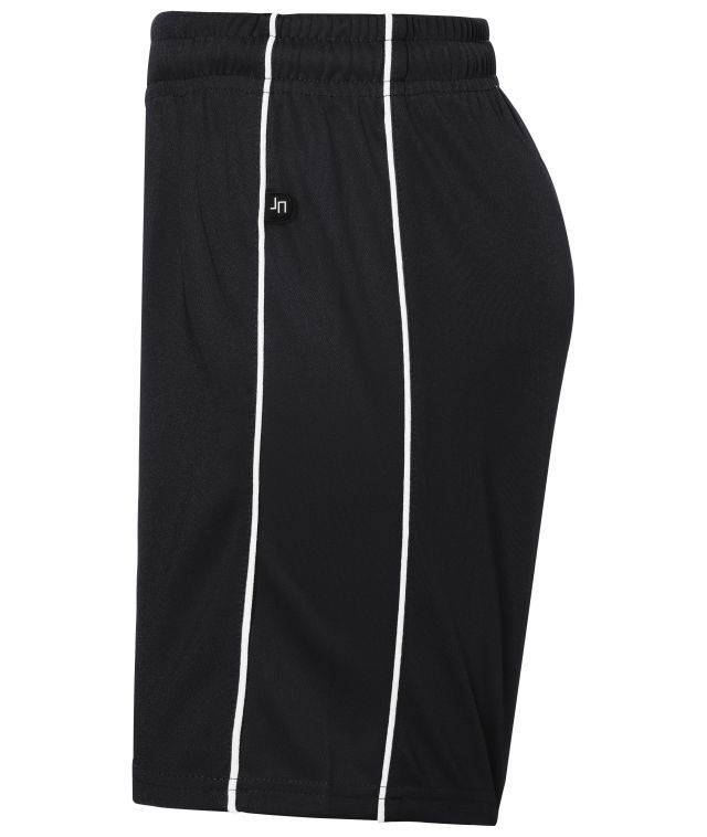 Basic Team Shorts Junior Funktionelle Teamshorts ohne Innenslip weiß/schwarz, Gr. L-4