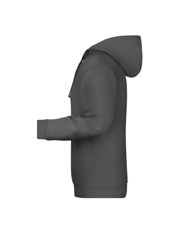 Men's Promo Hoody Klassisches Kapuzensweat grau, Gr. S-3