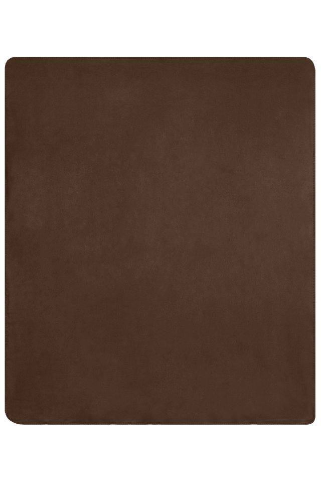 Bonded Fleece Blanket Hochwertige zweischichtige Fleecedecke für Büro, Gastronomie oder für zuhause braun, Gr. one size-3