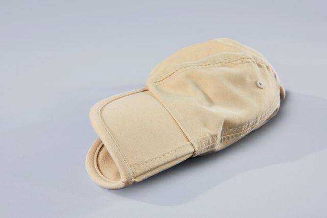 6 Panel Pack-a-Cap Faltbares 6 Panel Cap aus weicher Microfaser rot/weinrot, Gr. one size-4