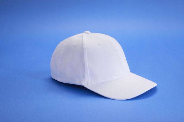 6 Panel Promo Cap Klassisches Promo Cap mit laminierten Frontpanels blau, Gr. one size-1