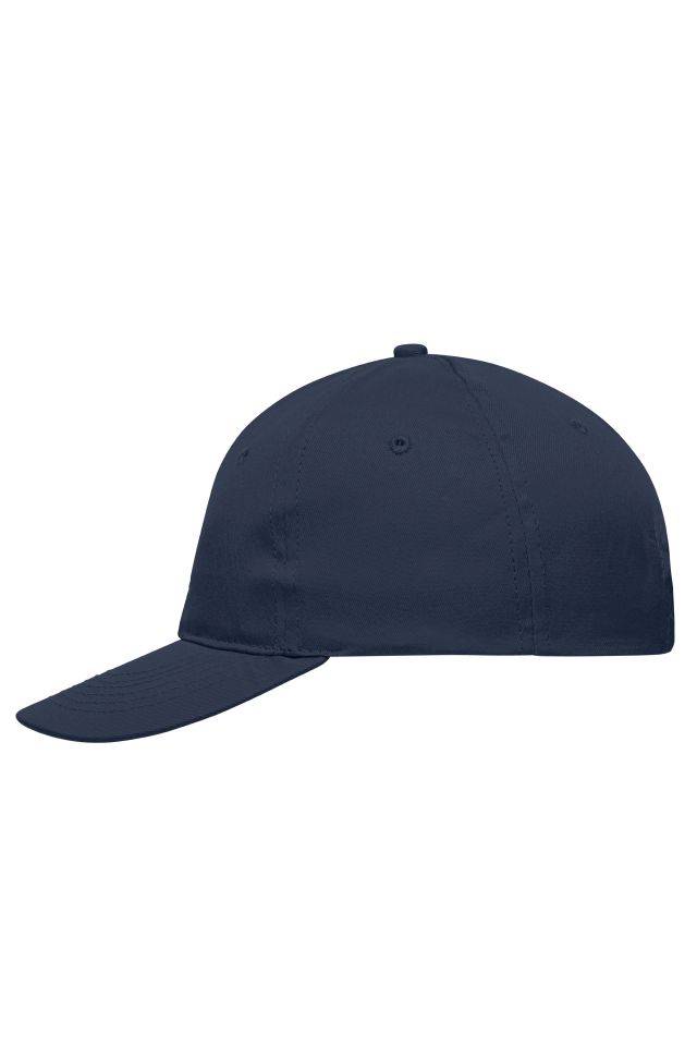 6 Panel Promo Cap Klassisches Promo Cap mit laminierten Frontpanels blau, Gr. one size-3