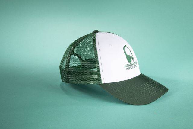 6 Panel Mesh Cap Trendiges 6 Panel Mesh Cap aus Polycotton weiß, Gr. one size-1