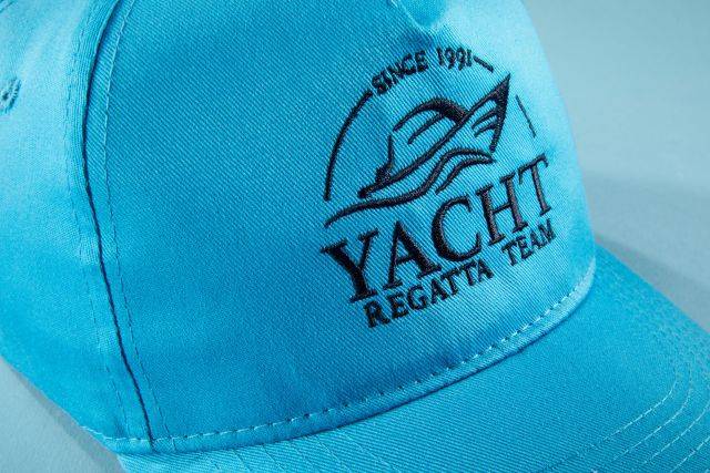 5 Panel Cap Bio Cotton 5 Panel Cap mit ungebürsteter Oberfläche blau, Gr. one size-2