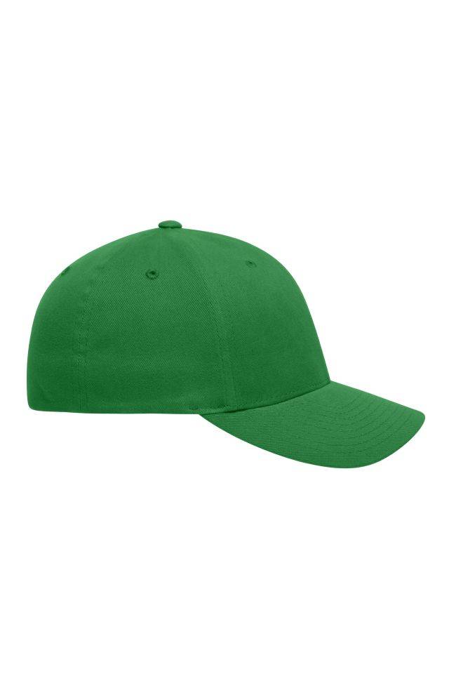 Original Flexfit® Cap Trendiges 6 Panel Cap ohne Verschluss grün, Gr. S/M-3