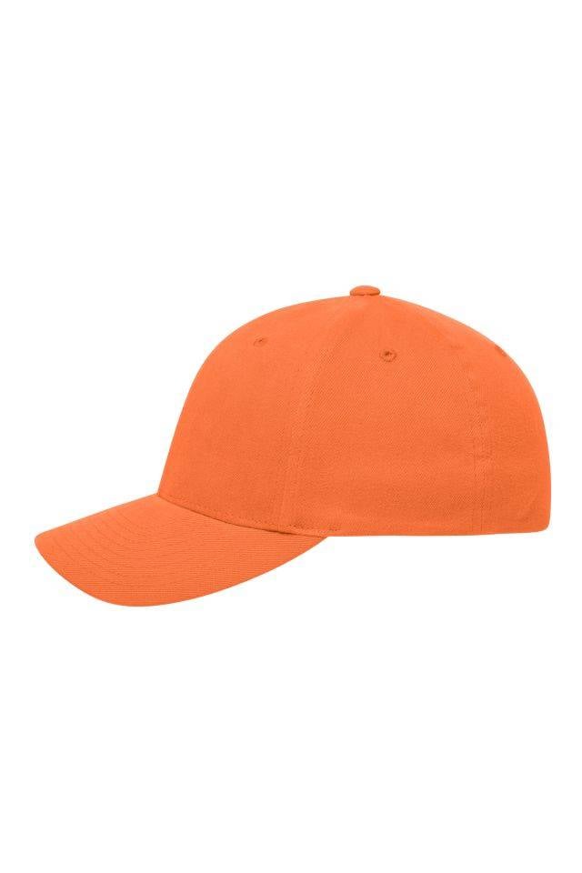 Original Flexfit® Cap Trendiges 6 Panel Cap ohne Verschluss orange, Gr. S/M-2