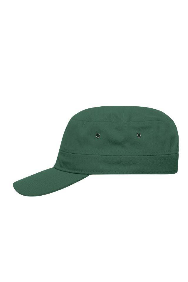 Military Cap Trendiges Cap im Military-Stil aus robustem Baumwollcanvas grün, Gr. one size-3