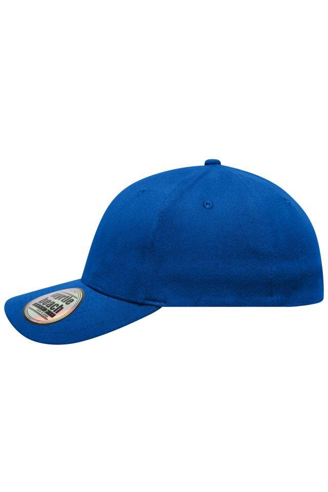 6 Panel Elastic Fit Baseball Cap Trendiges 6 Panel Cap ohne Verschluss blau, Gr. L/XL-2