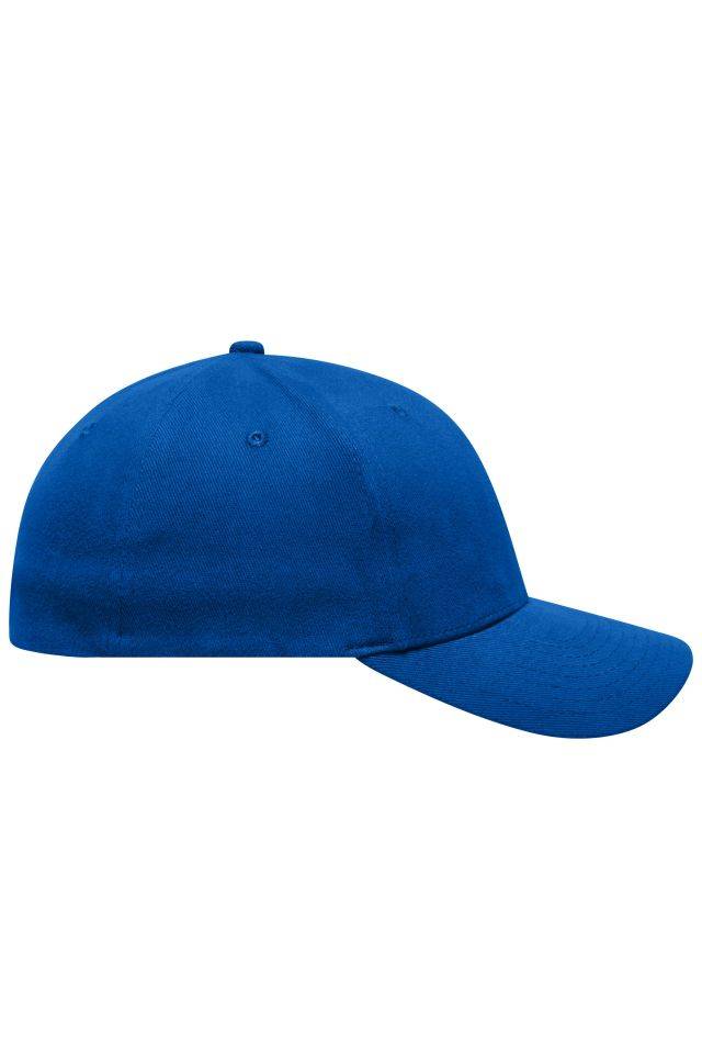 6 Panel Elastic Fit Baseball Cap Trendiges 6 Panel Cap ohne Verschluss blau, Gr. L/XL-3