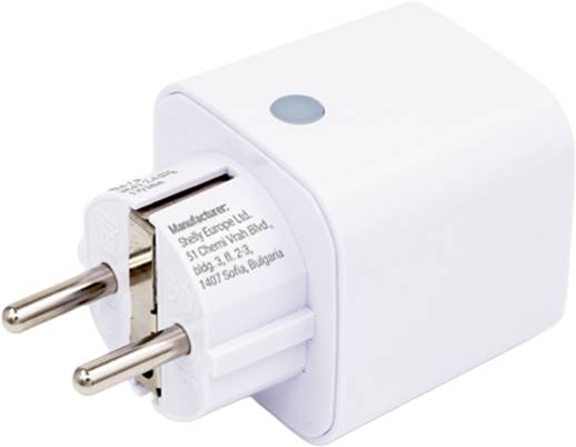 Shelly · Plug & Play Plug M Gen3 Matter · 4er Set · Smarter Zwischenstecker · 13A · Messfunktion · WLAN · BT · w-1