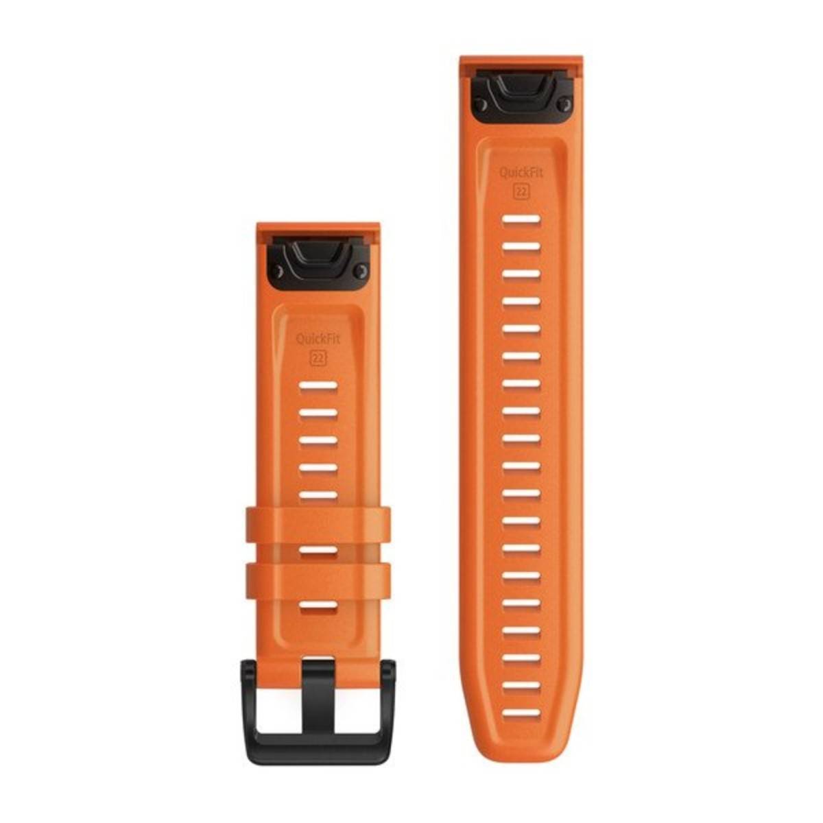 Garmin QuickFit 22 Silicone Wrist Strap Dark Orange-1