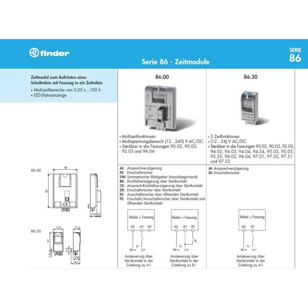 Finder Zeitmodul 86.30.0.024.0000-1