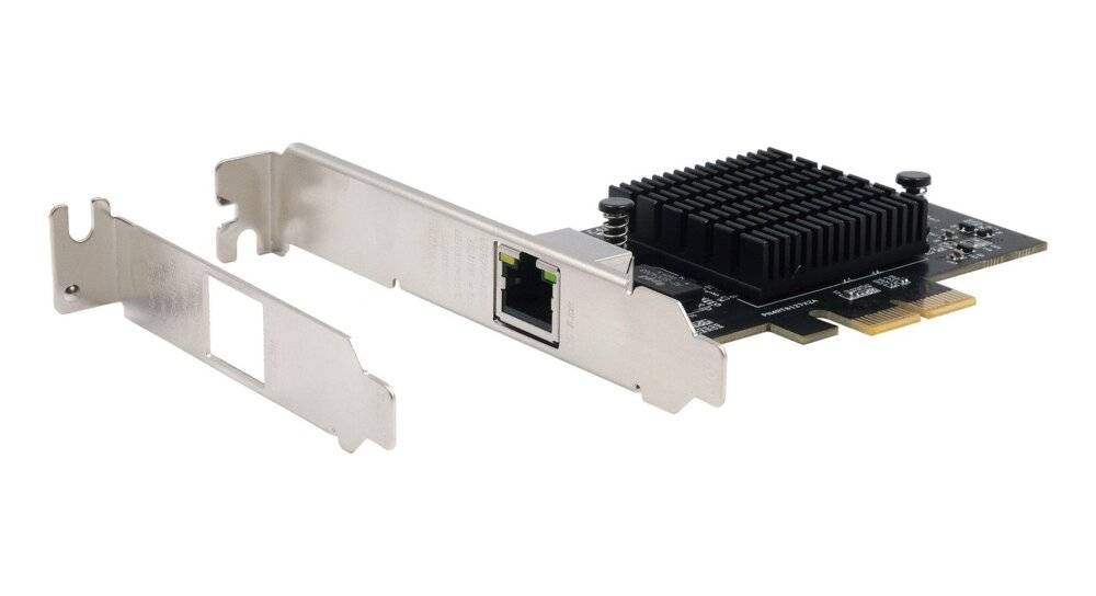 10 Gigabit Ethernet PCIe (x2) Karte mit Realtek RTL8127AT-Chipsatz (Realtek RTL8127AT)-0
