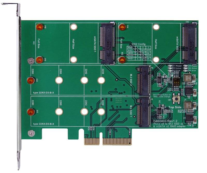 EXSYS EX-3649, mSATA,M.2, PCI Express x2, 0,1,JBOD, ASM1062R, Aktivität, Leistung, CEE, FCC, WEEE, RoHS-3