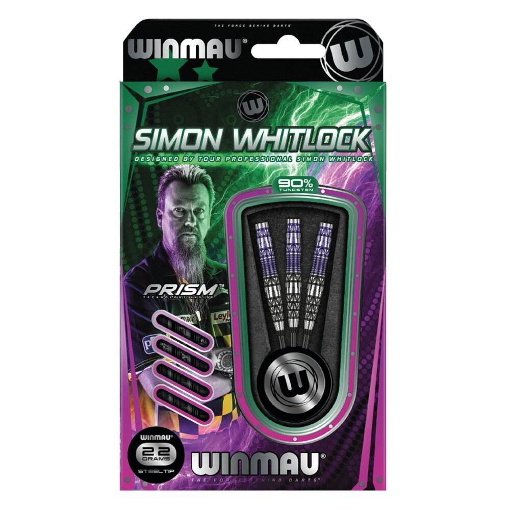 Winmau S.Whitlock Steeldart Spezial-Edition 1437 22 g oder 24 g-1