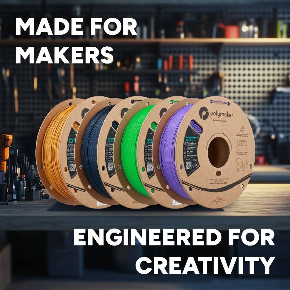 Symbolbild für Polymaker PLA PRO HIGH SPEED TOUGH 1,75mm GREE 1kg