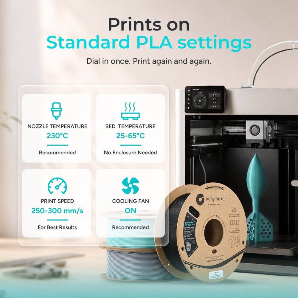 Polymaker HT-PLA-PRO ORANGE 1kg-1