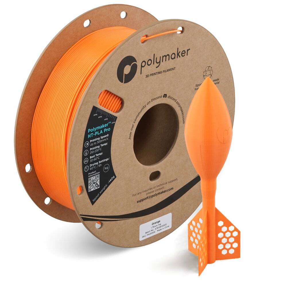 Polymaker HT-PLA-PRO ORANGE 1kg-0