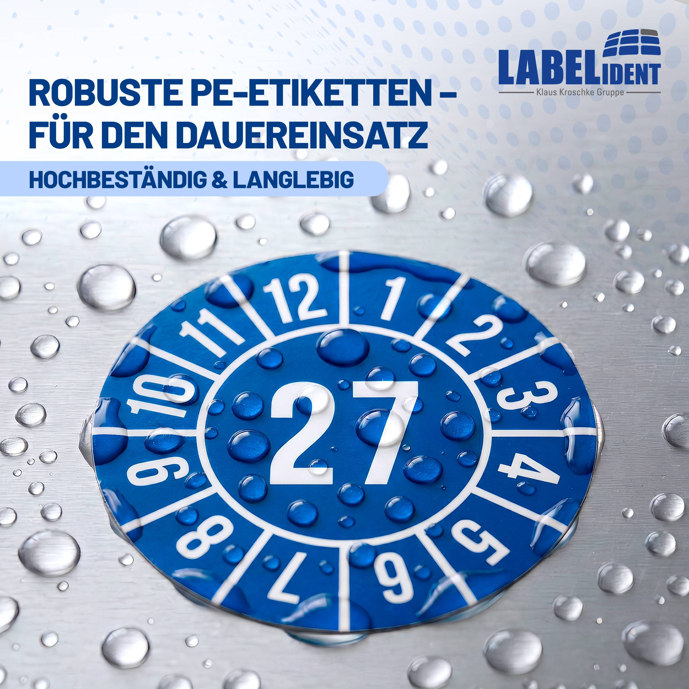 Labelident Prüfplaketten Nächster Prüftermin, Ø 30 mm, 1.000 Etiketten-2