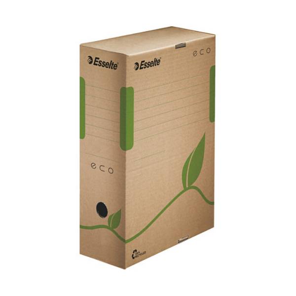 ESSELTE LEITZ - 25 Archivboxen ECO braun 10.0 x 23.3 32.7 cm