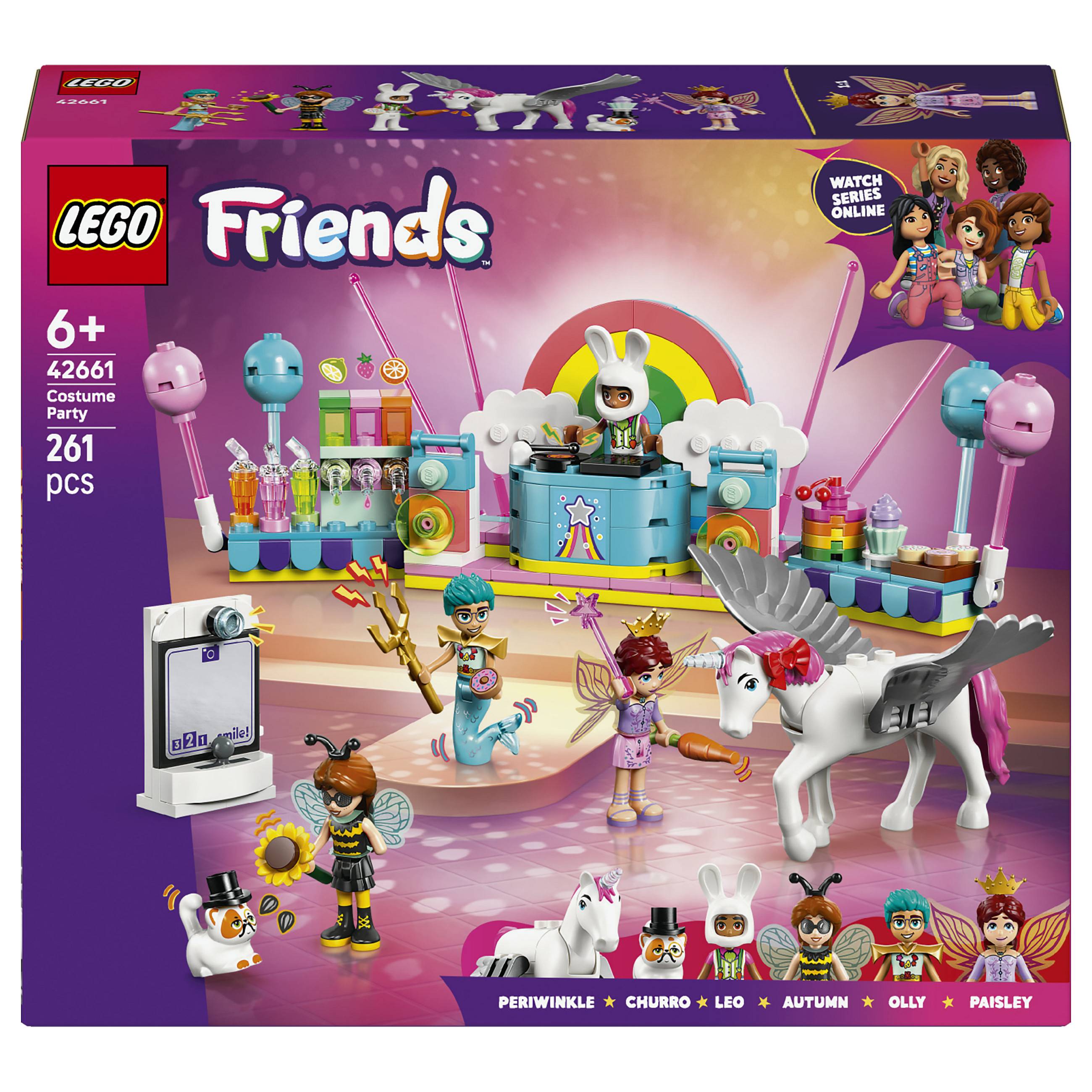 LEGO - 42661 Friends Kostümparty mit Einhorn und Fee-0
