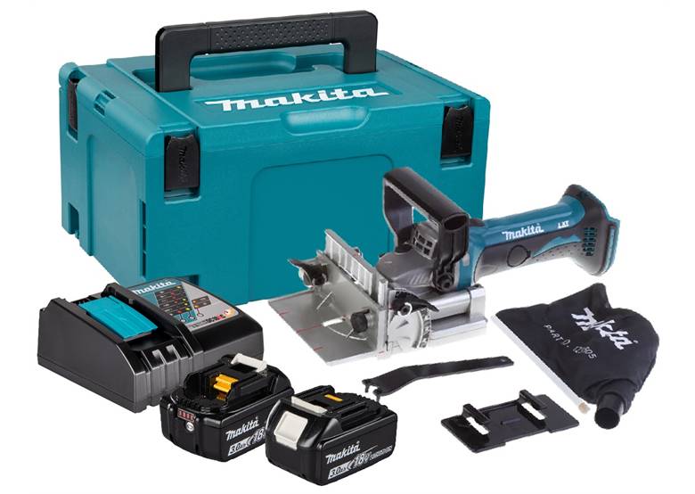 Makita DPJ180RFJ, Flachdübelfräse-0