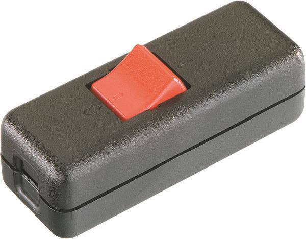 interBär 924.051 Zwischenschalter Schwarz 2 x Aus/Ein 10 A 1 St.
