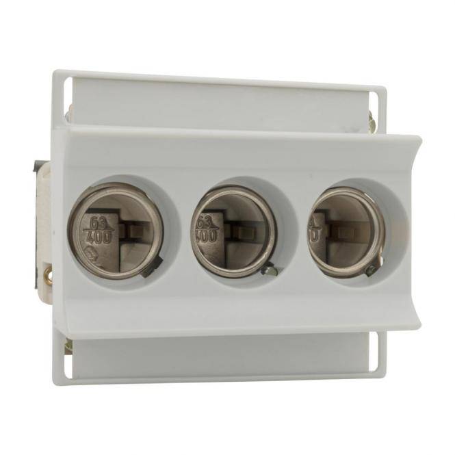 LINDNER EINBAUSOCKEL D02 63A 3P 1731.272-0
