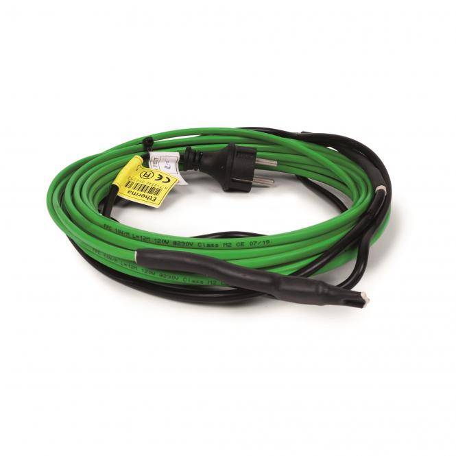 ETHERMA steckerf.Heizschleife 18m ICE-18 180W 230V f.Metallrohre 40579-0
