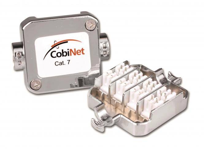 CobiNet 112711 Kabelverbinder LS Kat.7 (BxHxT):48x16x39mm-0