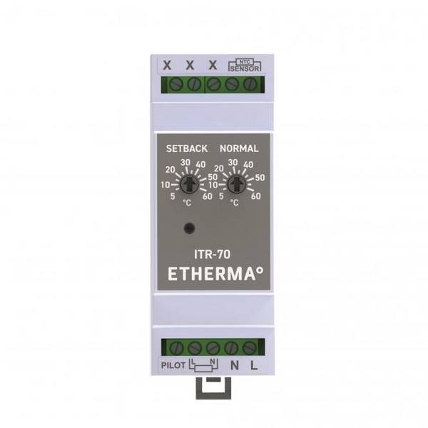 ETHERMA steckerf.Heizschleife 2m ICE-02 20W 230V f.Metallrohre 40571
