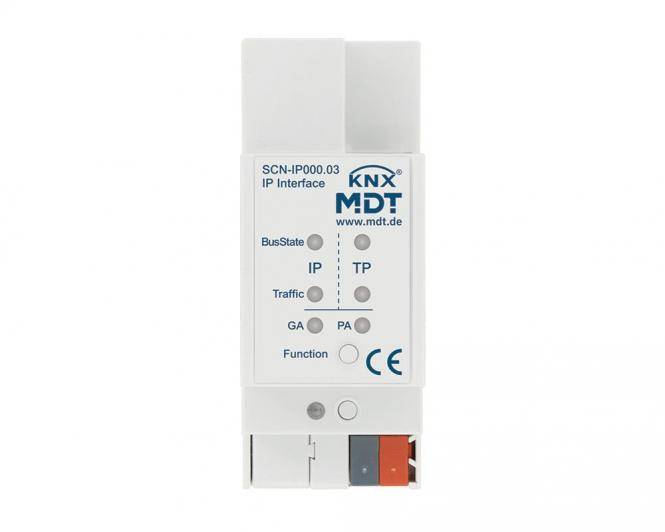 MDT technologies Interface SCN-IP000.03 2TE REG KNX IP+Data Secure-0