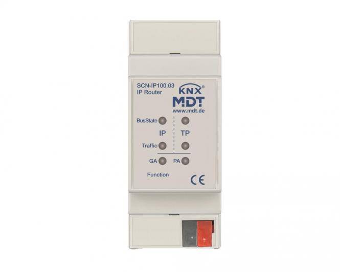 MDT technologies Router SCN-IP100.03 2TE REG KNX IP Se.+D.Secure