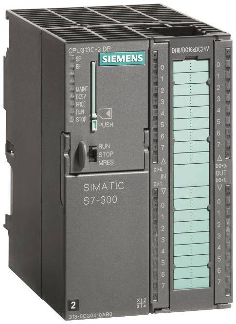 Siemens 6ES73136CG040AB0 SIMATIC S7-300 CPU 313C-2 DP Komp.-CPU m.MPI 16DE/16DA-0