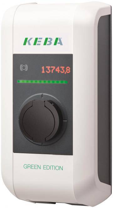 KEBA c-series Typ2 Socket RFID 121919 22KW P30-ES240022-E0R-GE-0