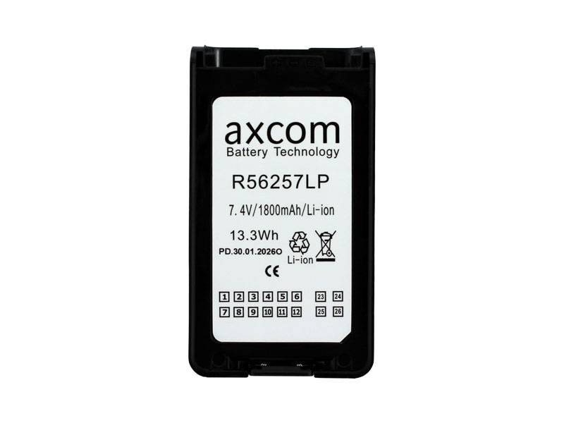 Li-Ion Akku für Kenwood TK2170, NX-220, NX3200 11b - 7,4V 1,8Ah (KNB-57li)-2