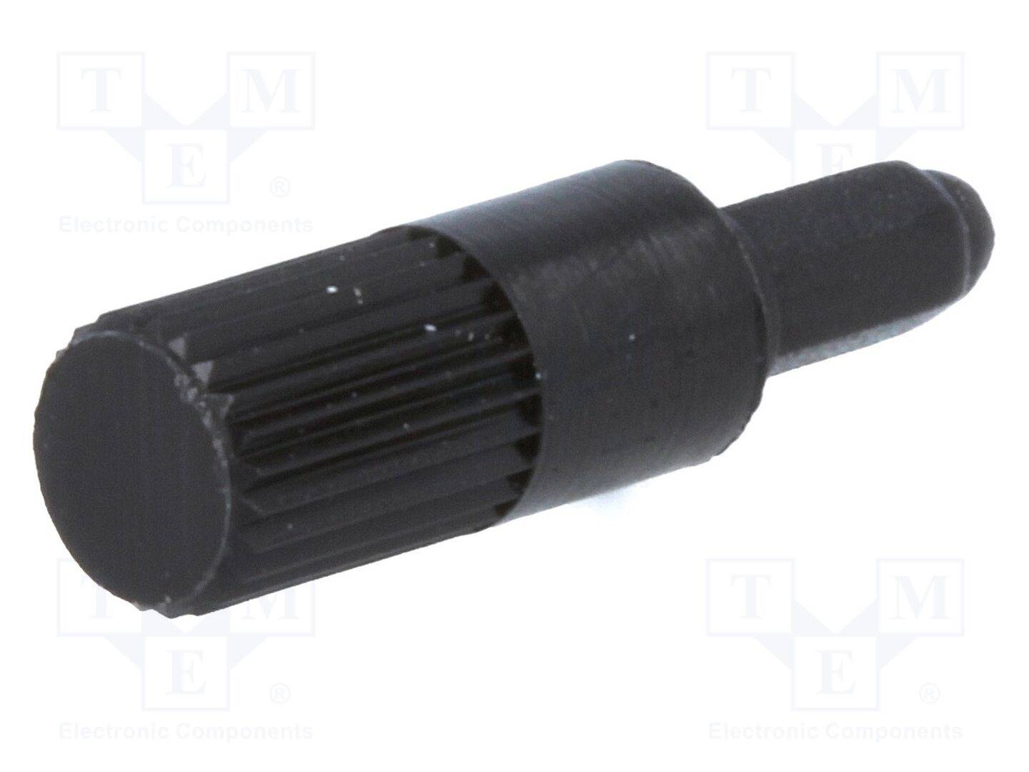 Regulierungswelle Drehknopf schwarz 13mm-0