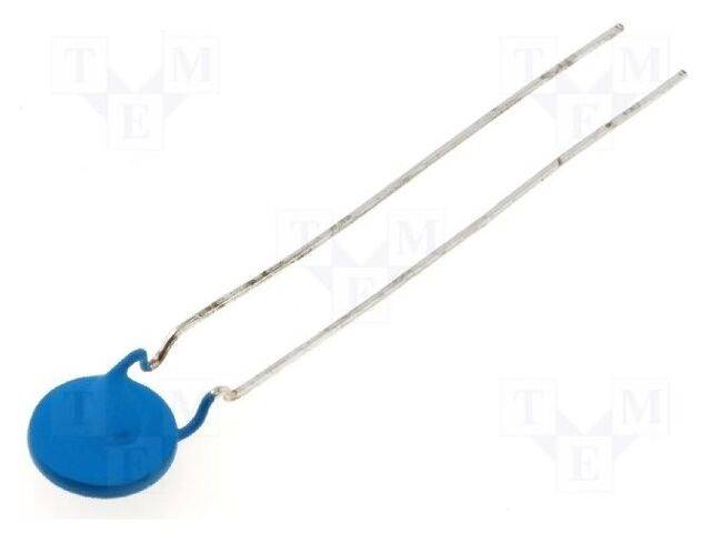 110mA Ø0,6x35mm Sicherung: PTC Thermistor 5mm Keramik 230V-0