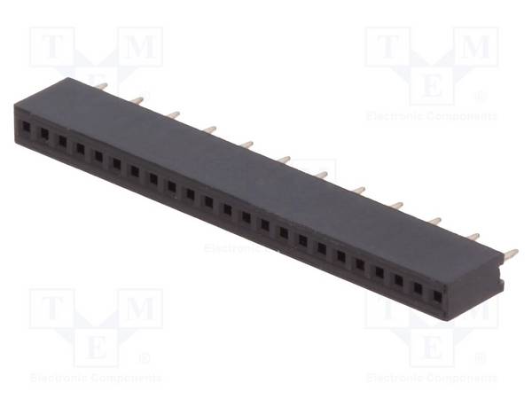 1x12 Stiftbuchse PIN: 12 2,54mm