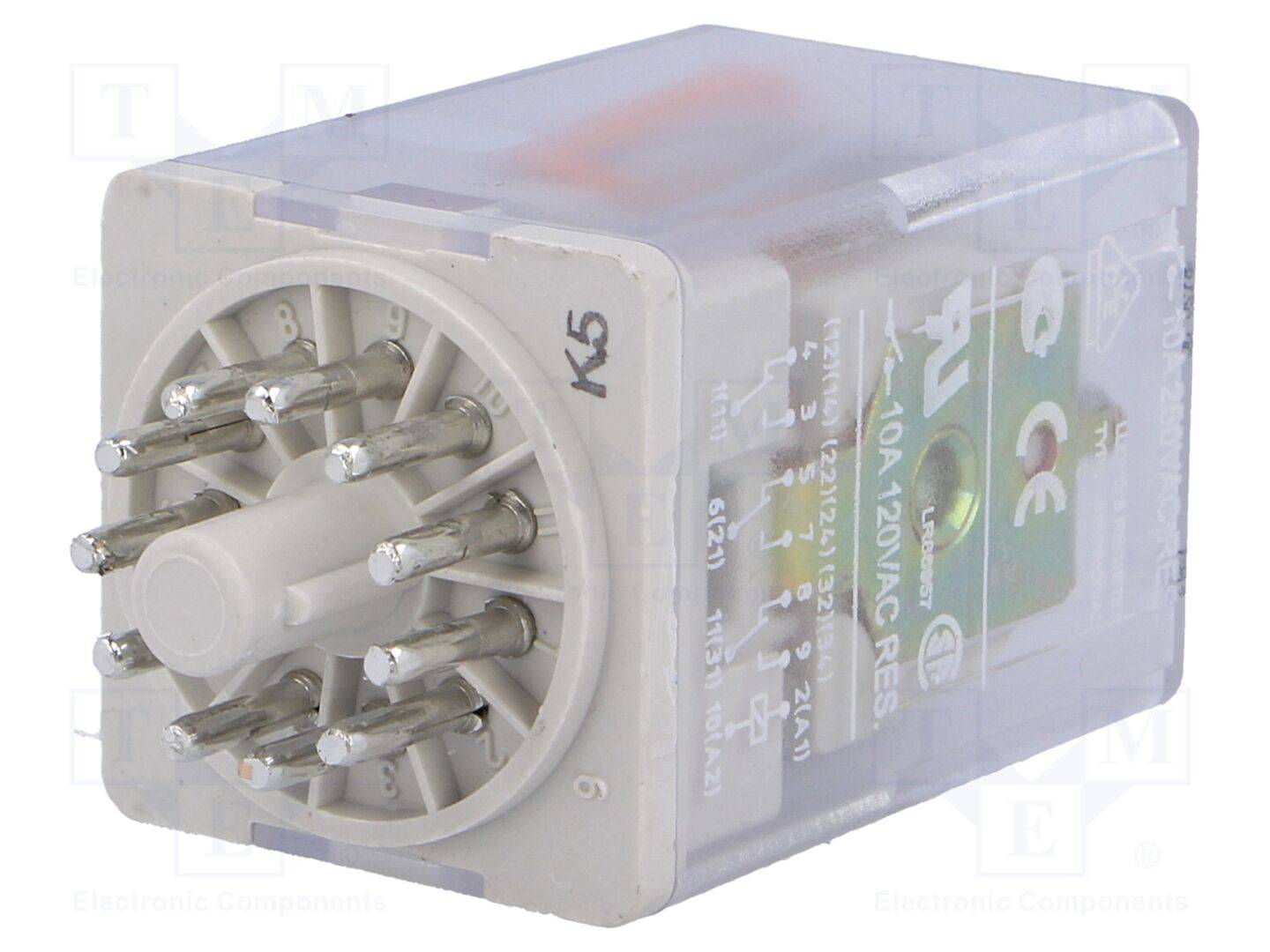 USpule: 12VDC Relais: elektromagnetisch IKontakt max: 20A 3PDT-0