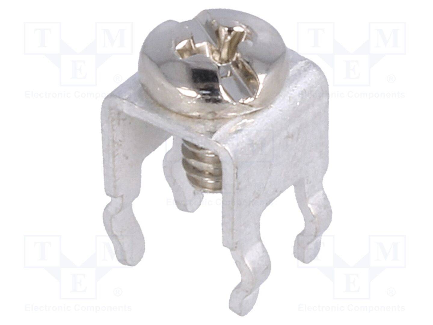 7x5mm THT,Schraubklemme Verbinder: Schraubklemme silber-0