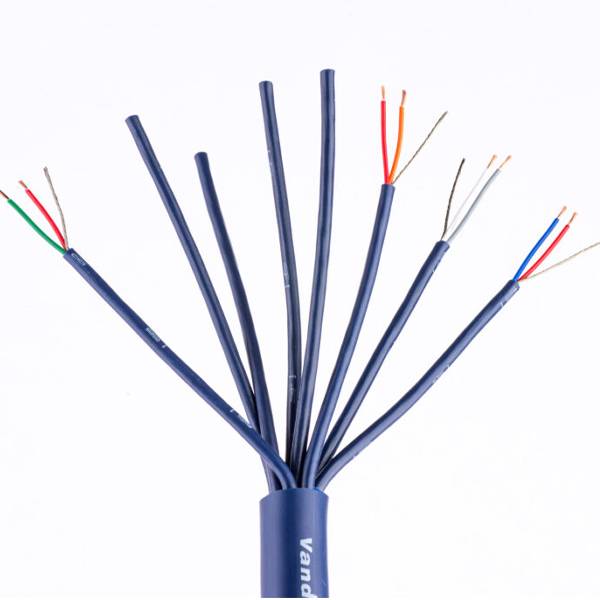 Van Damme BS Multicore 8Pair XLR | 3m / 0,55m Tails-1