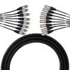Van Damme DT Analog & AES Multicore 8Pair XLR | 5m / 0,35m Tails