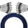 Van Damme BS Multicore 8Pair XLR | 10m / 0,55m Tails